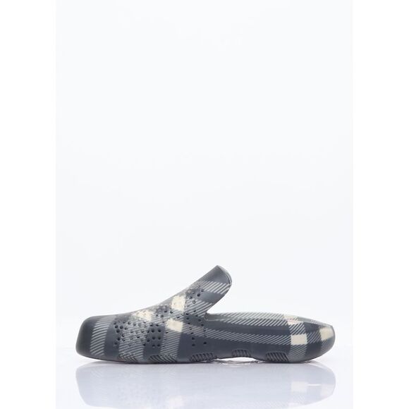 Burberry Men Check Rubber Stingray Clogs - Picture 4 of 7